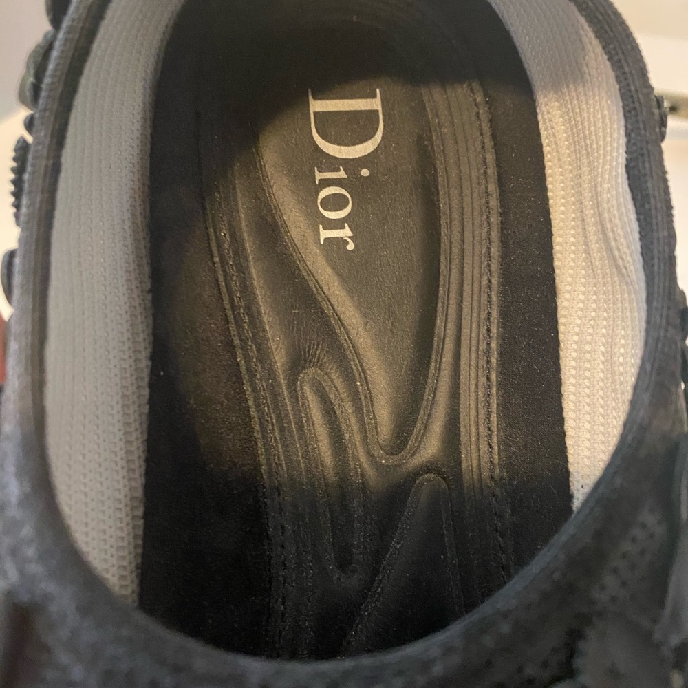 Dior Fusion Leather Floral Applique Sneaker - Picture 5 of 9